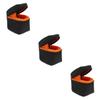 NUOBESTY 3pcs Camera Lens Protective Bag Portable Padded Pouch for Travel and Camera Lens Case Zipper for and Mirrorless Lenses view 1