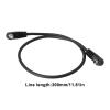 Micro Traders 2pcs 3.5mm Plug to Male Flash PC Sync Cord Cable 30CM for Studio Photography view 4