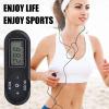 Mini Digital Tuning Portable Radio with Headphones, Digital Tuning LCD Display Pocket Radio for Walking Jogging view 3