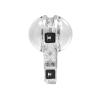 FEICHAO 60m Diving Case with Magnetic Quick Release Base Camera Waterproof Housing Compatible with X5 Panoramic Camera view 3