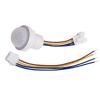 SRDRK AC 12V 24V DC 110V 220V Pir Infrared Motion Automatic Sensor Detector Light Switch IR Human Body Induction Indoor Outdoor Lamp(100-240V AC) view 1