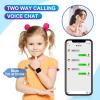 4G Kids Smart Watch GPS Tracker - Smartwatch with Two Way Call Video Calling Voice Chat SOS Class Mode Stopwatch Pedometer Games Wi-Fi Touch Screen Alarm Clock Smartwatches for Boys Girl (Pink) view 3