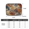 Abstract Granite Laptop Sleeve for Women Men, 15 Inch Waterproof Laptop Bag Lightweight Notebook Computer Cover Bag view 4