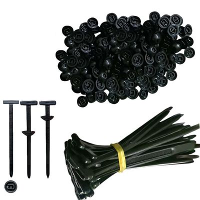 100PCS Nylon Universal Cable Tie Buckle 2025 Upgrade Multipurpose Plastic Cable Ties Tool Heavy Duty Self Locking Nylon Zip Ties for Car Daily Repair