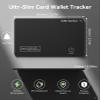 Ultrbeka Ultra-Thin Wallet Tracker Card 0.094in IP68 Waterproof Bluetooth Tracker for Wallet, Passport, Work with Apple Find My APP, Wireless Charging, Card Locator [Apple MFi Certified] iOS Only view 3