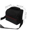 COHEALI 1PC DSLR Camera Bag Compact Durable Digital Camera Holder with Liner Mesh Side Pocket for Accessories Lightweight Shoulder Bag for Outdoor Use for Men Women and Students view 2