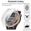 2 Pack Cover Cases for Amazfit Cheetah Pro/Cheetah Round, Hard PC Ultra Thin Glass All-round Shockproof Protective Case (Transparent/Black) view 2