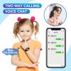 4G Kids Smart Watch GPS Tracker - Smartwatch with Two Way Call Video Calling Voice Chat SOS Class Mode Stopwatch Pedometer Games Wi-Fi Touch Screen Alarm Clock Smartwatches for Boys Girl (Black) view 3