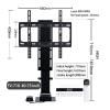 Mechanivis Motorized TV Lift for 32 -100" TVs, Height Adjustable TV Stand and Wall Mount Control and Memory Setting Lift TV Bracket(TV710 40-75inch) view 2
