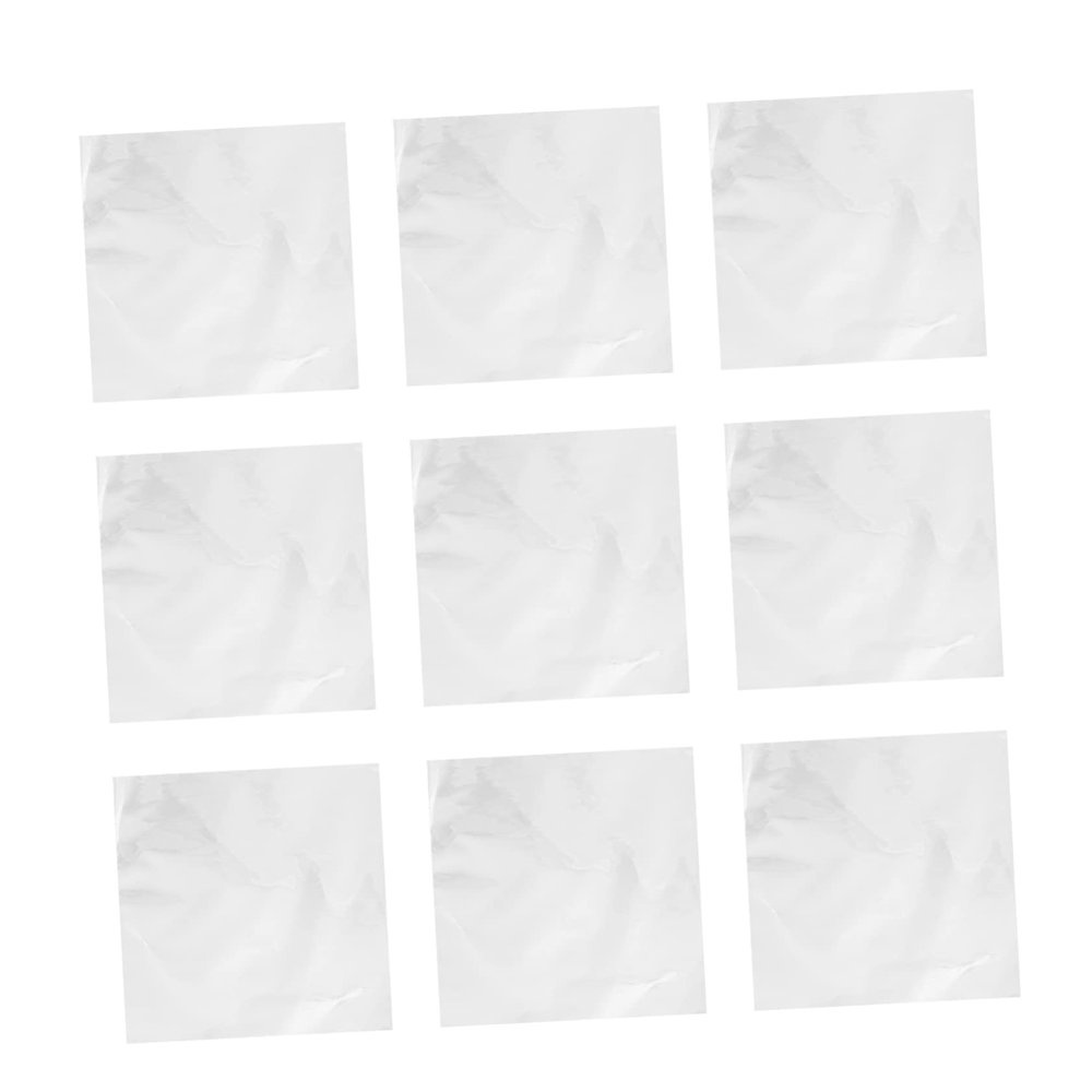 DIYEAH 50Pcs Vinyl Record Outer Sleeves Clear Album Protective Covers for Storing and Preserving Your Vinyl Record Collection