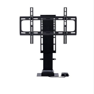 Mechanivis 30-100 Electric TV Lifting Stand for Large LCD 1500mm Stroke 120kg Load Cabinet Mount Lifter can Be Installed Upside Down(TV575 30-65inch)