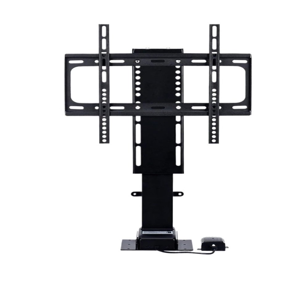 Mechanivis 30-100 Electric TV Lifting Stand for Large LCD 1500mm Stroke 120kg Load Cabinet Mount Lifter can Be Installed Upside Down(TV575 30-65inch)