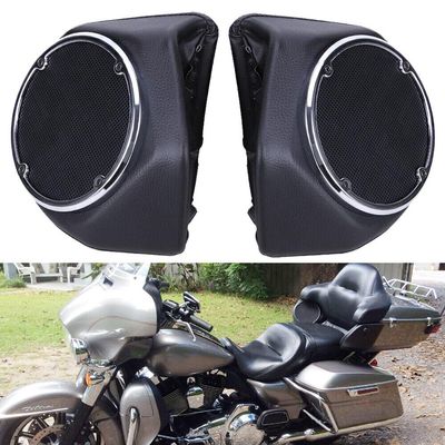 6.5'' Rear Speakers Pods For Harley Touring for King Tour Pak Street Glide 2014-2023