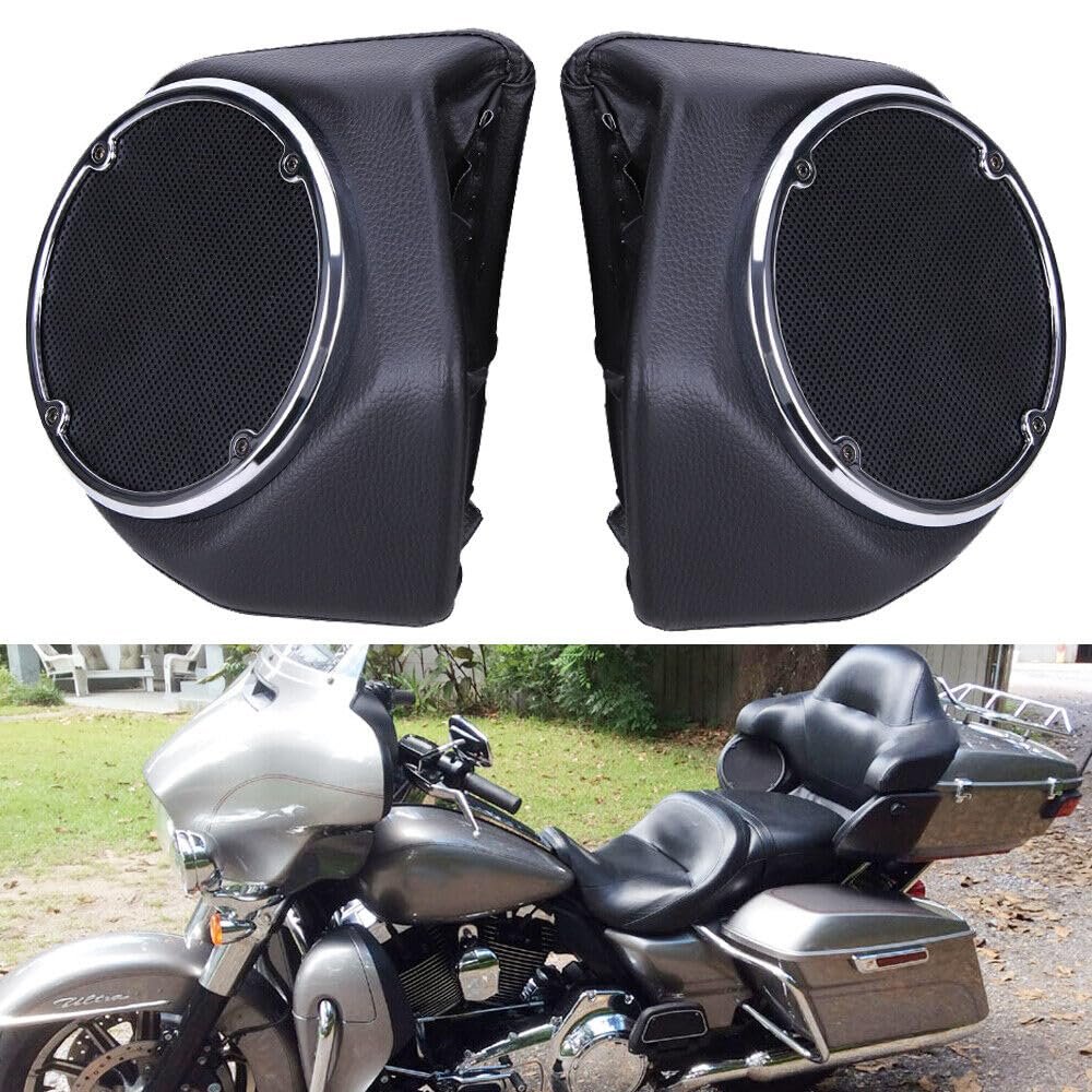 6.5'' Rear Speakers Pods For Harley Touring for King Tour Pak Street Glide 2014-2023
