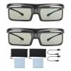 DLP Link 3D Glasses,Active Shutter Technology Active Shutter 3D Glasses,High Transmittance,for 2500 3000 Pro 3500 Pro Projectors view 1