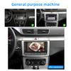2+32GB Android Car Stereo for VW Volkswagen Seat Golf Passat Jetta Beetle Tiguan Touran EOS 7 Double Din Touchscreen Bluetooth Radio with Apple CarPlay Android Auto GPS Navigation WiFi FM Camera MIC view 2