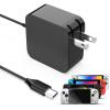 65W USB-C Fast Charger Power Adapter Compatible with ROG Ally X/Ally, Steam Deck, Legion Go, MSI Claw 7 8 AI+, for Nintendo Switch OLED/Lite/2, GPD Win/Pocket, AYANEO, OneXPlayer view 1