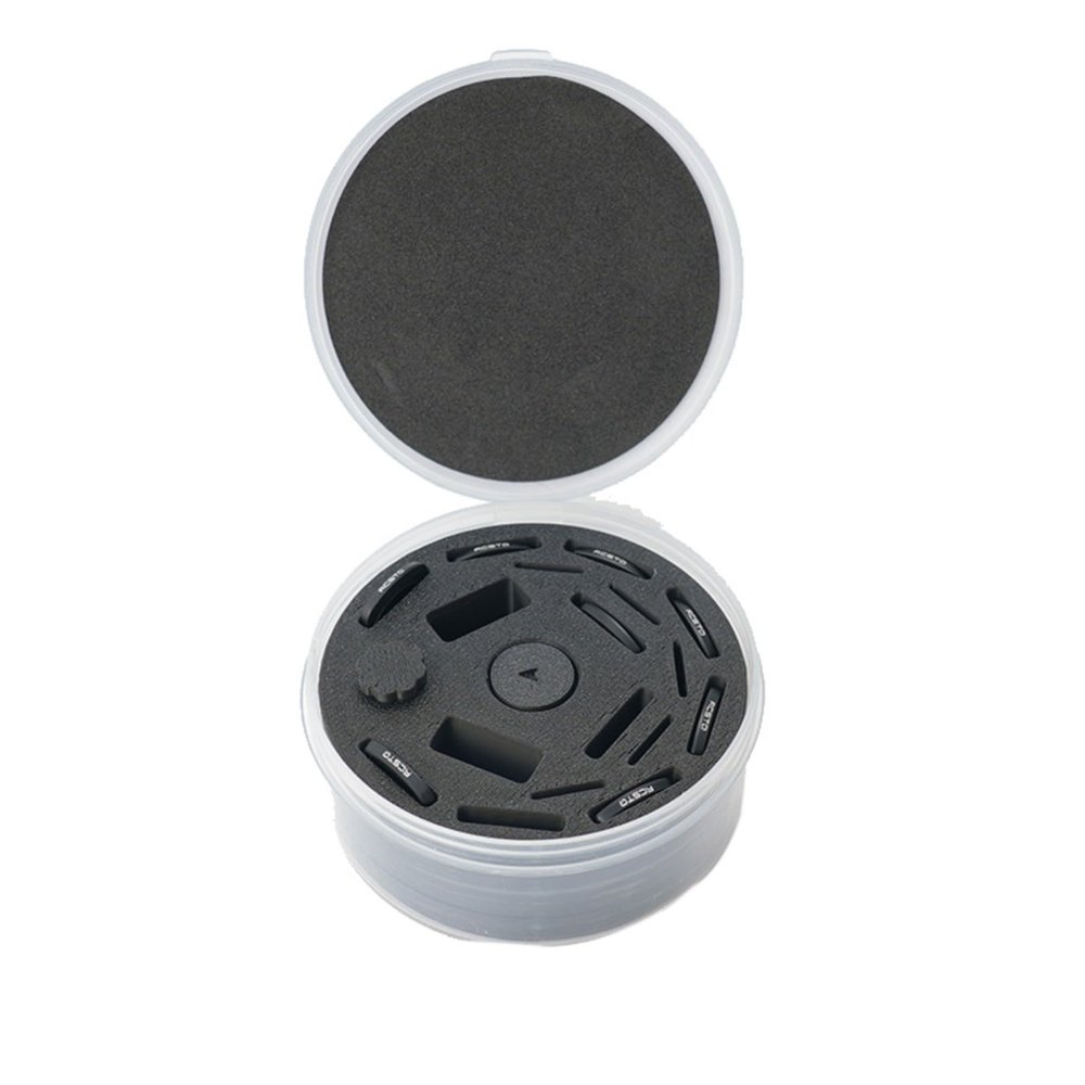 Vmohuyktx Protective Lens Filter Storage Bag Camera Lens Filter Pouches Round Filter Case Replacement For Pocket 2