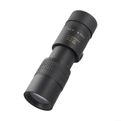 10-300X Zoom Monocular Telescope, Compact Handheld Scope for Bird Watching Camping Hiking Outdoor Activities(only monoculars)