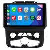 ASHOIH 9 Inch Touchscreen Car Stereo Radio for Dodge Ram 1500 2500 3500 2013 2014 2015 2016 2017 2018 2019, Supports Bluetooth, GPS, CarPlay, Android Auto, Reverse Came(Size:Automatic AC 8 Core 4+64G) view 1