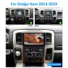 ASHOIH 9 Inch Touchscreen Car Stereo Radio for Dodge Ram 1500 2500 3500 2013 2014 2015 2016 2017 2018 2019, Supports Bluetooth, GPS, CarPlay, Android Auto, Reverse Came(Size:Automatic AC 8 Core 4+64G) view 2