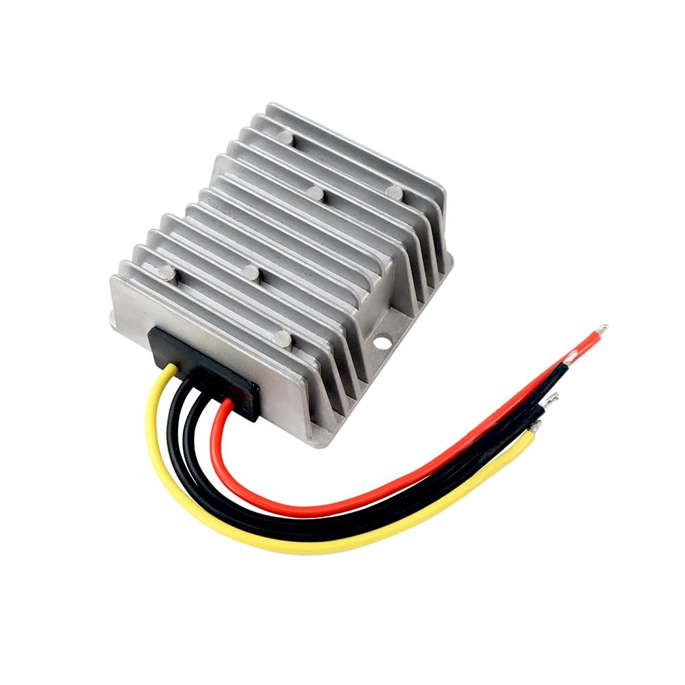 18V to 12V DC Step Down Converter, 15A 180W Buck Power Supply, 24V/36V to 12V DC Voltage Reducer for Truck Car Boat LED Radio CCTV GPS, Stable Output, Low Noise
