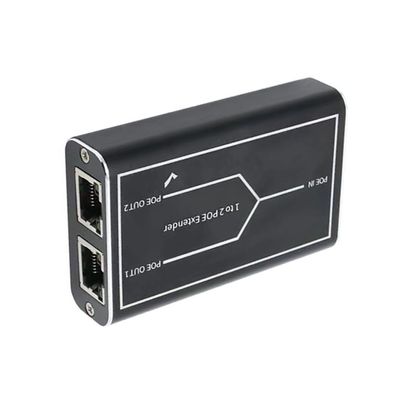 ffgguuiic Extender 100m Ranges Extension, Outdoor Ethernet Repeaters 45 Ethernet Extender for Camera, Plugs and Play