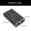 ffgguuiic Extender 100m Ranges Extension, Outdoor Ethernet Repeaters 45 Ethernet Extender for Camera, Plugs and Play view 3