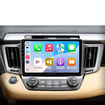 10.2" Car Radio Stereo for Toyota RAV4 2013-2018 - Wireless CarPlay & Android Auto | IPS HD 5G WiFi Touchscreen | GPS Navigation | Bluetooth FM with SWC | HD Backup Camera