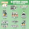 10pcs Gardening Sticker Sheet, Peaceful and Cute Vinyl Decals for Gardeners, Plant Lovers, and Nature Enthusiasts, Waterproof, UV-Resistant, for Laptop, Water Bottle, Journal, Notebook, Phone Case view 2