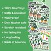 10pcs Gardening Sticker Sheet, Peaceful and Cute Vinyl Decals for Gardeners, Plant Lovers, and Nature Enthusiasts, Waterproof, UV-Resistant, for Laptop, Water Bottle, Journal, Notebook, Phone Case view 4