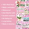 10pcs Orchid Lover Sticker Sheet, Cute Botanical Vinyl Decals for Orchid Growers, Gardeners, Flower Fans, Waterproof, UV-Resistant, for Laptop, Water Bottle, Journal, Notebook, Pot, Phone Case view 4