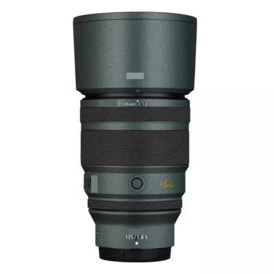 Camera Skin Wrap Lens Skins Protector Anti-Scratch Coat Wrap Cover Sticker for Nikon Z 135mm F1.8 S Plena(Turquoise Green)