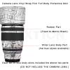 Camera Skin Wrap Lens Skins Protector Anti-Scratch Coat Wrap Cover Sticker for Nikon Z 135mm F1.8 S Plena(Knight Black) view 2