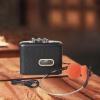 Hjdlhx Cassette Tape Sturdy Compact Cassette to MP3 Converter for Travel Outdoor, Black view 2