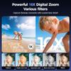 Digital Camera 4K for Photography Vlogging: 64MP Cameras for Video - 16X Zoom Photo Camera Gifts for Teens Ages 8-18 - 180Flip Screen Compact Cmara - Point and Shoot Digital Cameras for YouTube view 4