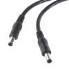 ffgguuiic Power Splitter Cable 5.5x2.1mm/5.5x2.5mm, 1 Male to 2 Male Y Adapter Cord for CCTV Camera and LED Light 40cm/30cm view 4
