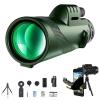360 Monocular Scope Set for Adults Long Range, High-Definition Flash Telescope, for Bird Watching Camping Travelling Concert view 1