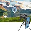 360 Monocular Scope Set for Adults Long Range, High-Definition Flash Telescope, for Bird Watching Camping Travelling Concert view 4