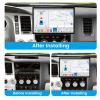 13 Inch QLED Touch Screen 8 Core 4+32GB Android Car Radio for Toyota Tundra 2007-2013 & Toyota Sequoia 2008-2019 Radio Upgrade Dash Kit Built-in Car-Play Android Auto GPS Navi view 2