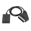 LINGQE HDMI-Compatible to SCART Video Converter Adapter for HD TV DVD for Sky Box STB pl-UG and Play Power Cable view 2