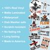 10pcs Kayak Sticker Sheet, Cute Water Sports Vinyl Decals for Kayakers, Paddling Enthusiasts, Nature Lovers, Waterproof, UV-Resistant, for Laptop, Water Bottle, Journal, Notebook, Cooler view 4