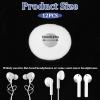 12PCS White Ear Cushions Foam Replacement, 18mm Earpads Ear Pad Cushions Replace Sponge Covers Earpads Sponge Cushion Covers, Soft Foam Earbuds Eartips for Earpiece Headphone Earphone Mp3 Mp4 Headsets view 2