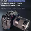 Camera Cage A7M4 Aluminum Alloy Cage for Sony A7M4 A7M3 A7R3 A7R5 A7M2 A7R2 Camera view 2