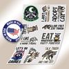 10pcs Raccoon Sticker Sheet, Funny Trash Panda Vinyl Decals for Wildlife Fans, Animal Lovers, Forest Critters, Waterproof, UV-Resistant, for Laptop, Water Bottle, Notebook, Scrapbook, Phone Case view 3
