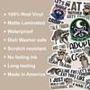 10pcs Raccoon Sticker Sheet, Funny Trash Panda Vinyl Decals for Wildlife Fans, Animal Lovers, Forest Critters, Waterproof, UV-Resistant, for Laptop, Water Bottle, Notebook, Scrapbook, Phone Case view 4