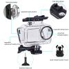 ARCSTILL Waterproof Camera Case Housing for DJI Osmo Action 5 Pro/4/3, 196FT/60M Underwater Diving Protective Shell with Floating Handle & 3 Pack Dive Filters Adventure Combo Accessories Kit view 3