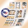10pcs Dog Lover Sticker Sheet, Cute and Funny Vinyl Decals for Pet Parents, Animal Lovers, Waterproof, UV-Resistant, for Laptop, Water Bottle, Notebook, Journal, Scrapbook, Phone Case view 3