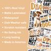 10pcs Dog Lover Sticker Sheet, Cute and Funny Vinyl Decals for Pet Parents, Animal Lovers, Waterproof, UV-Resistant, for Laptop, Water Bottle, Notebook, Journal, Scrapbook, Phone Case view 4