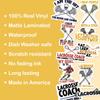 10pcs Lacrosse Sticker Sheet, Cute and Competitive Vinyl Decals for Players, Coaches, and Lacrosse Fans, Waterproof, UV-Resistant, for Laptop, Water Bottle, Journal, Notebook, Phone Case view 4